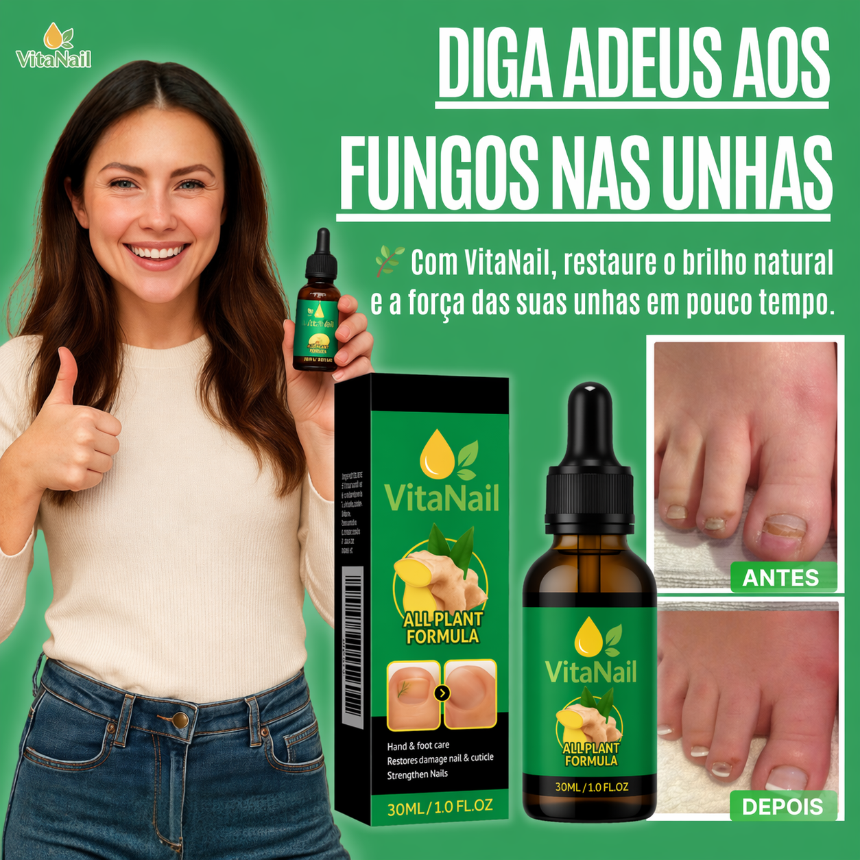 Aceite anti-hongos uñas